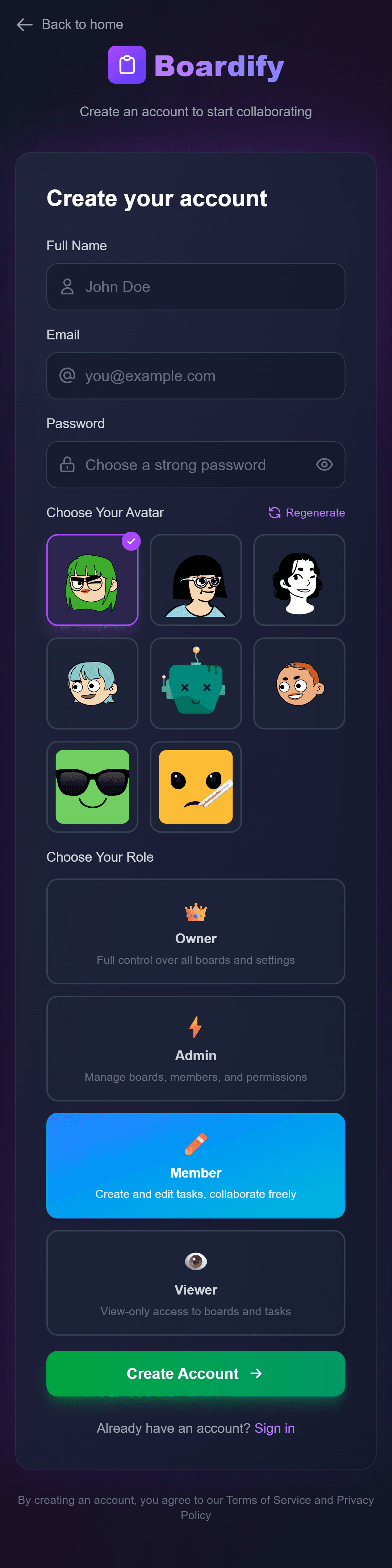 Boardify Mobile